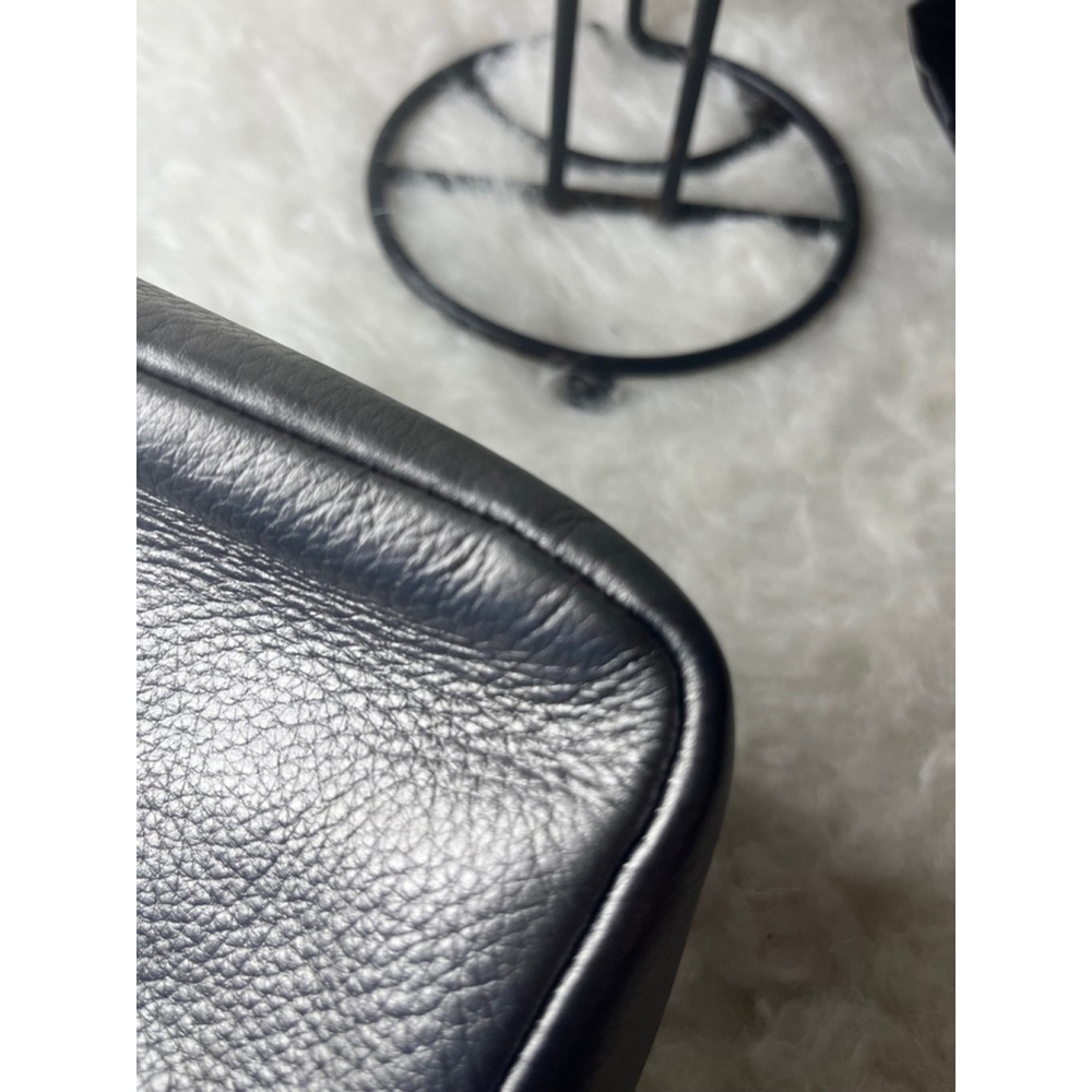 Diane Von Furstenberg Milo Mini Metallic Gray Crossbody Purse - Picture 10 of 13
